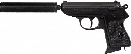 Yarı Otomatik Susturuculu Alman Polis Silahı 1931 - Denix DNX1311